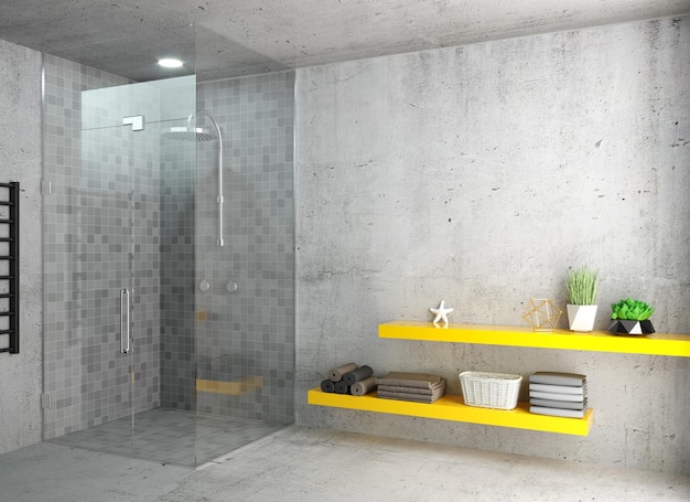 Premium Photo | Modern dark glass shower room with led Premium Photo | Modern Dark Glass Shower Room With Led