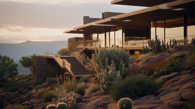 Modern Desert Home Unreal Engine 5 Inspired Design With Coastal Landscapes