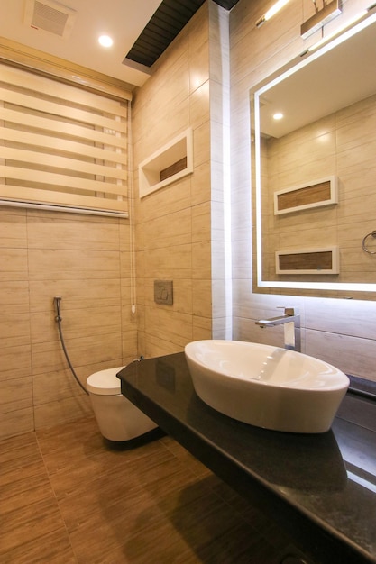 Modern design washroom Premium Photo