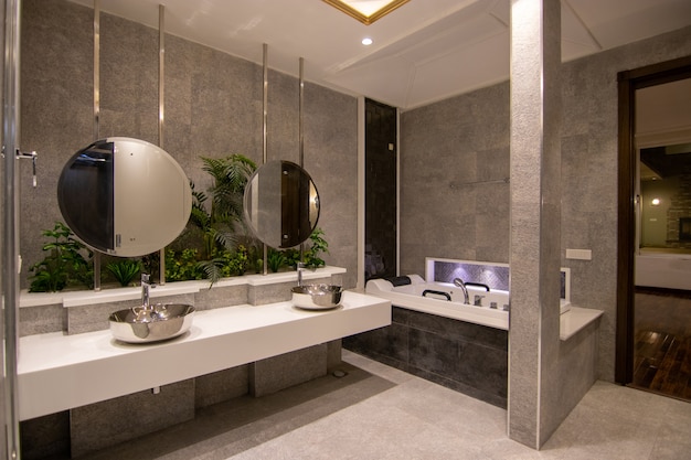 Modern design washroom 