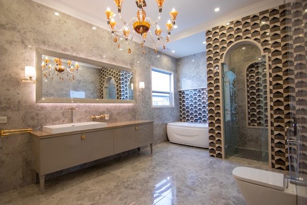 Modern design washroom 