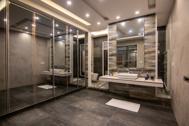 Modern design washroom 