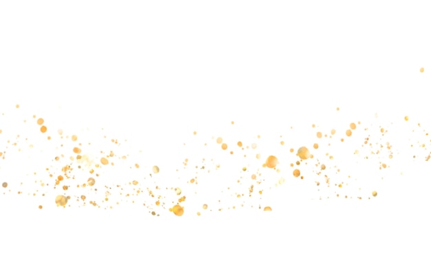 Modern design with gold dots on white background