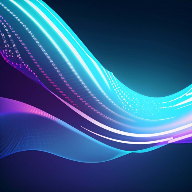 Modern digital abstract 3D background