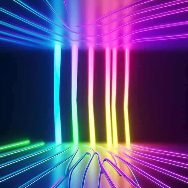 Modern digital abstract 3d background