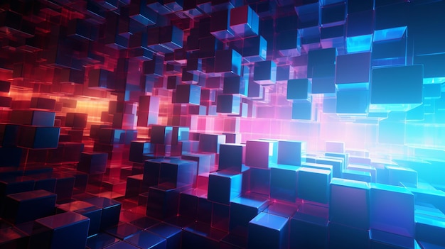 Modern digital abstract 3d background