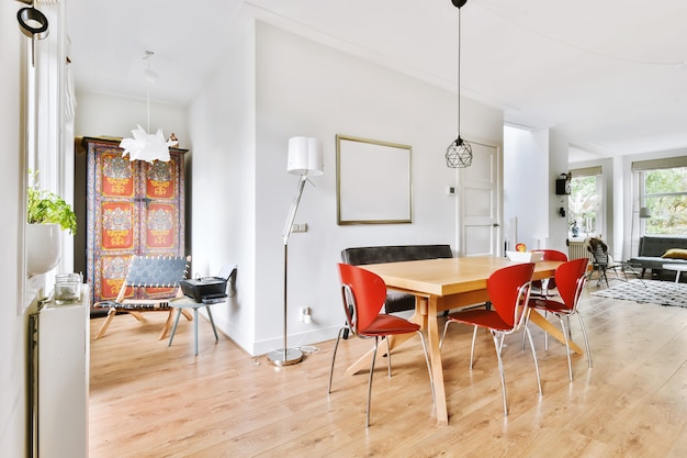 Modern dining room