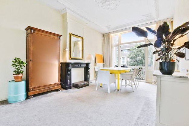 Photo modern dining room