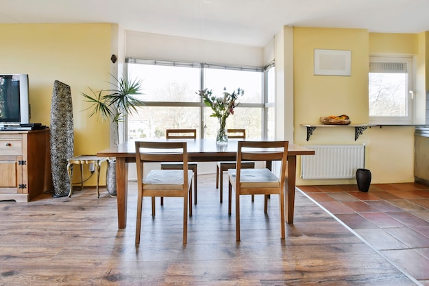 Modern dining room