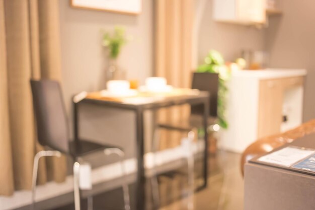 Modern diningroom interior