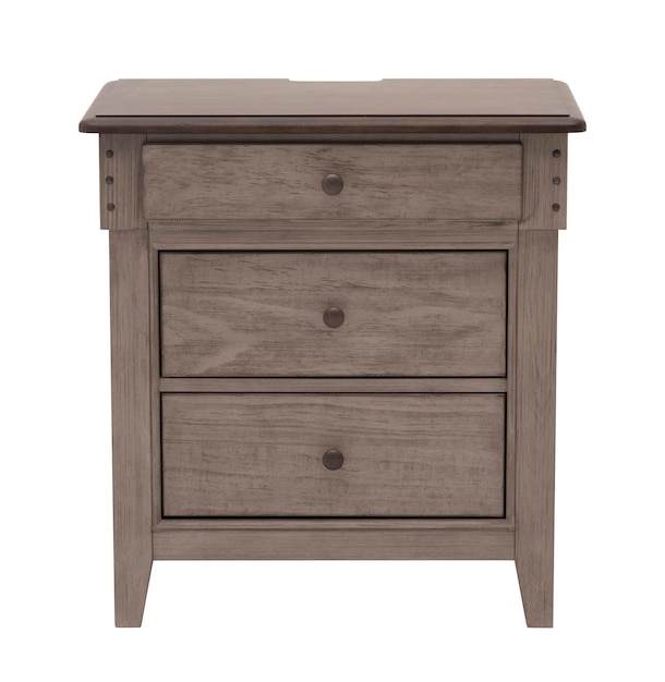 modern dresser or drawer  isolated on white background. wooden furniture for home interior