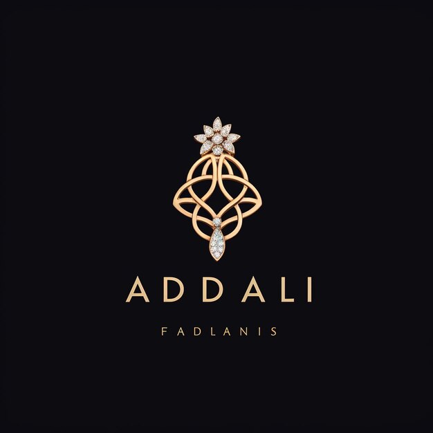 A modern elegant logo for a highend jewelry brand