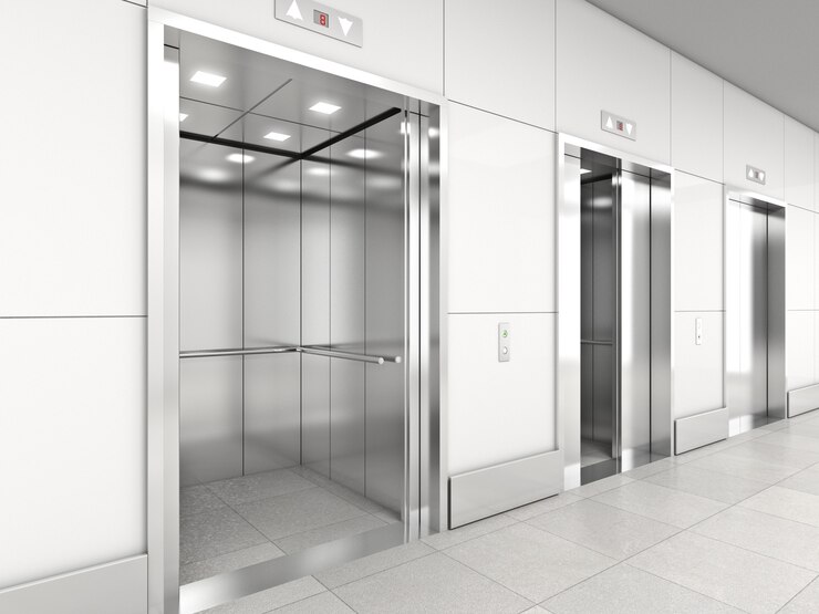  Modern elevator 3d