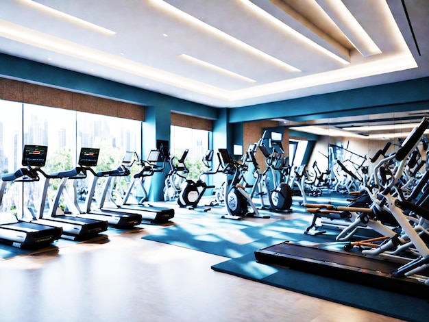 A modern environment and fitness space