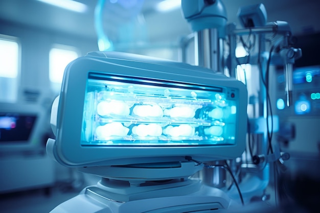 Modern Equipment In Operating Room Generative AI