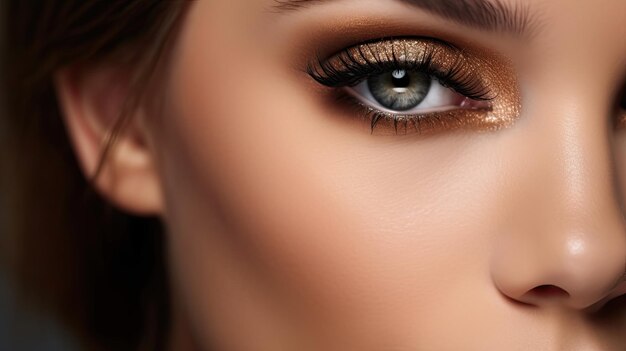 Photo modern eye makeup