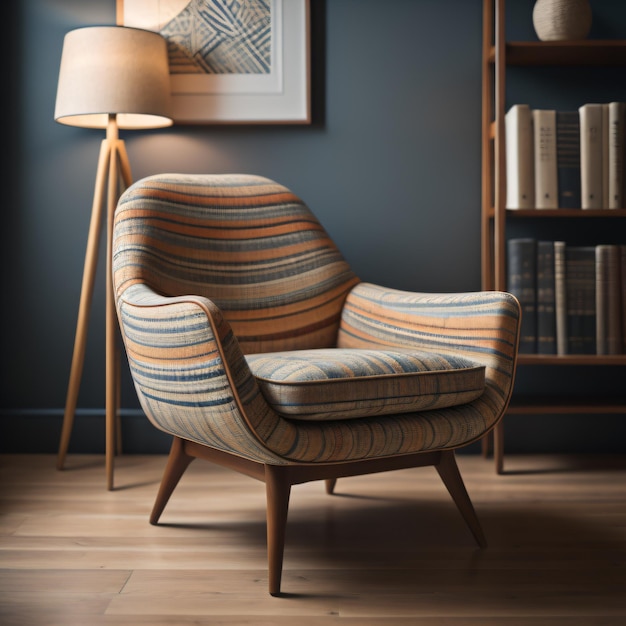 Photo modern fabric chair