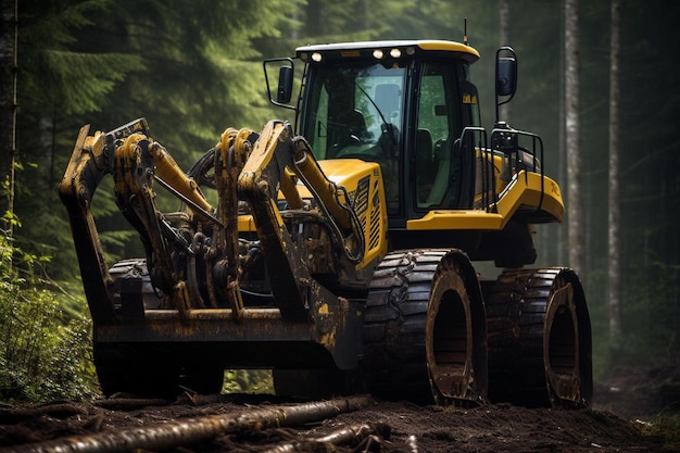 Современные Feller Buncher Performance Vehicle Лучшее изображение Feller Bundcher