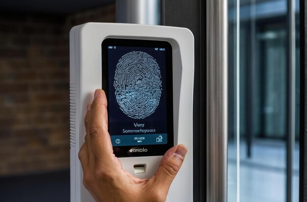 Modern Fingerprint Door Lock