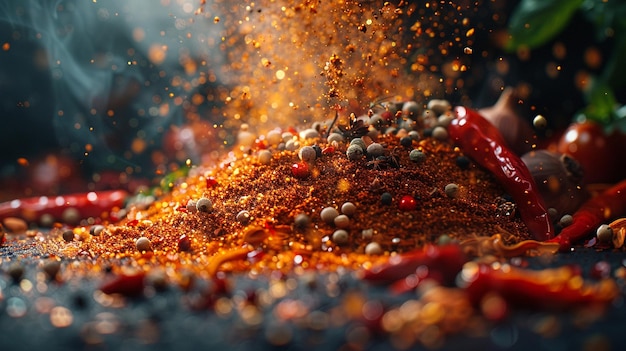 Photo modern food spices photography