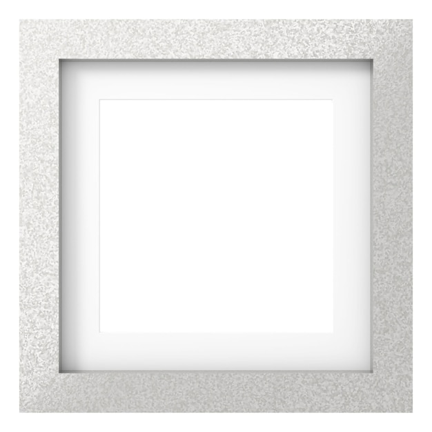 Modern frame 3D square shape frame 3D decoration