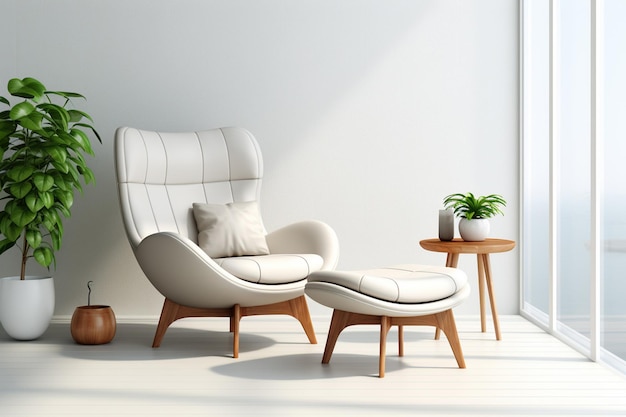 modern furniture background