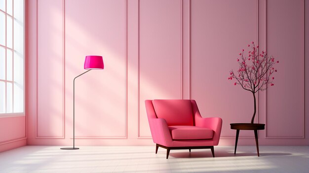 Modern furniture hd 8k wallpaper stock photographic image