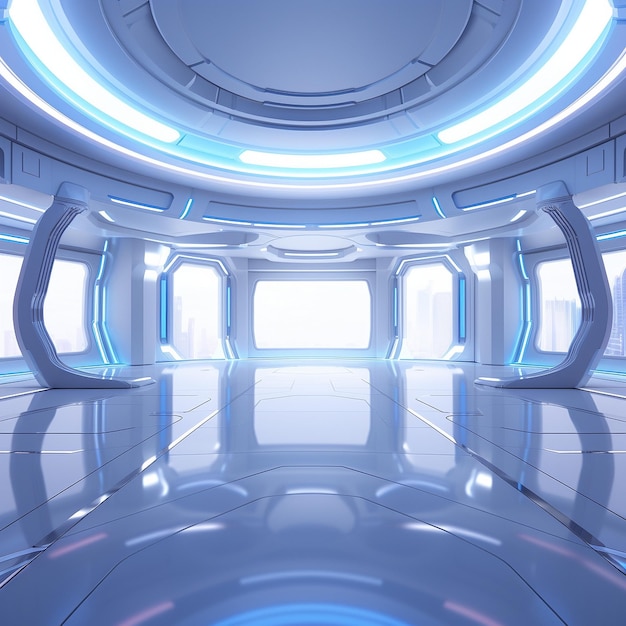 modern futuristic sci fi background