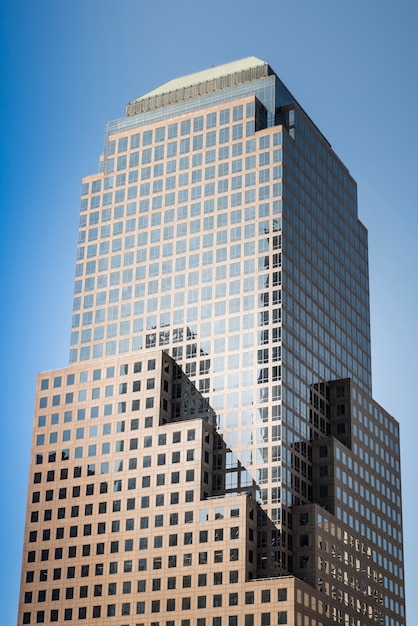 Modern gebouw in New York, Verenigde Staten