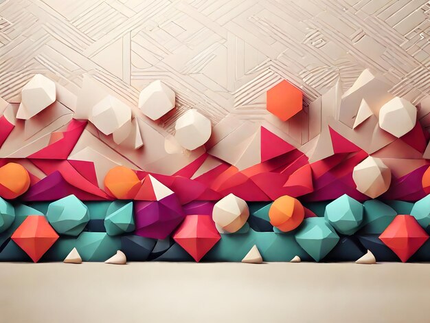 Foto texture di sfondo astratte boho geometriche moderne