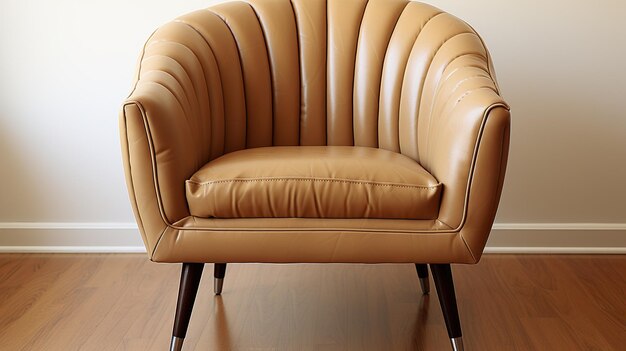 Photo modern grace minimalist chair design ai generative