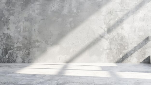 modern grey background with sunlight shadow for product display generative ai