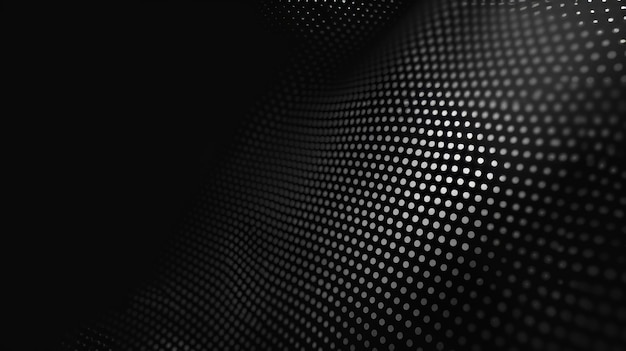 Modern halftone background Monochrome abstract dot gradient halftone dots to use as a pattern