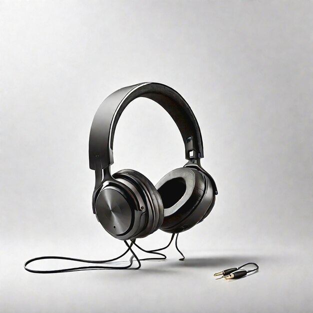 Photo modern headphone generated ai