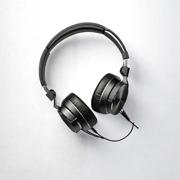 Photo modern headphone generated ai