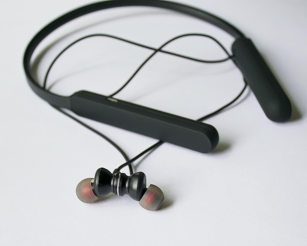 Modern headphones for the phone Magnetic earphones Portable headset for phone