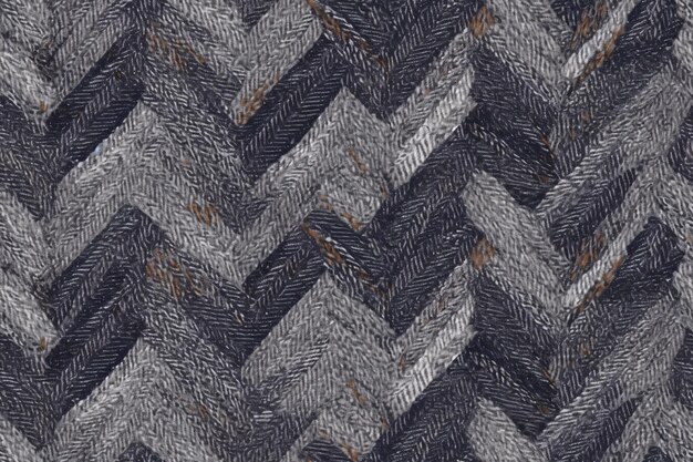 Modern herringbone or chevron pattern Seamless background heather grey wool Use for fabric textile cover wrapping decoration elements Generative ai