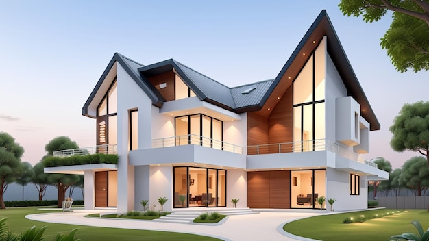 modern home