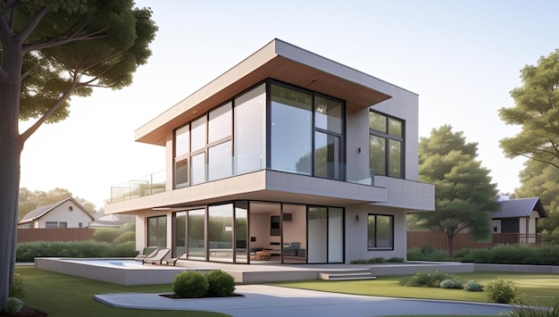 modern home