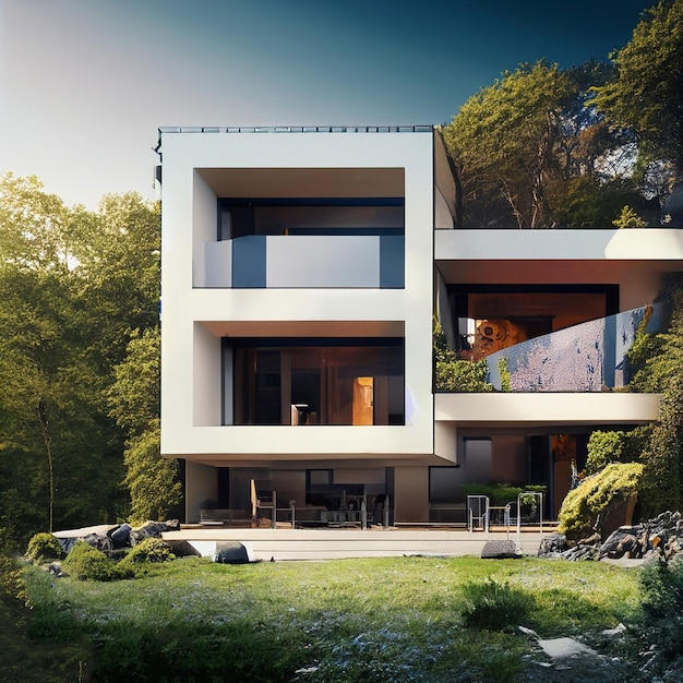 A modern house 48