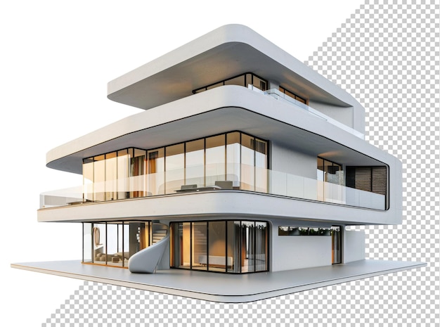 Photo modern house mockup