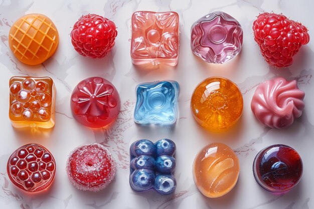 Modern icons of candy