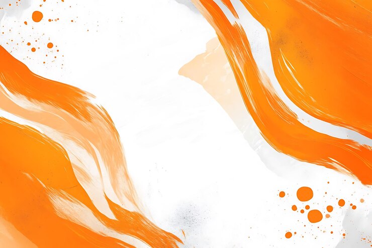 Photo modern id card design in white and orange