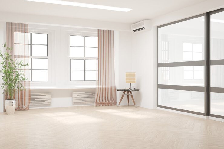 modern interior design 3d illustration