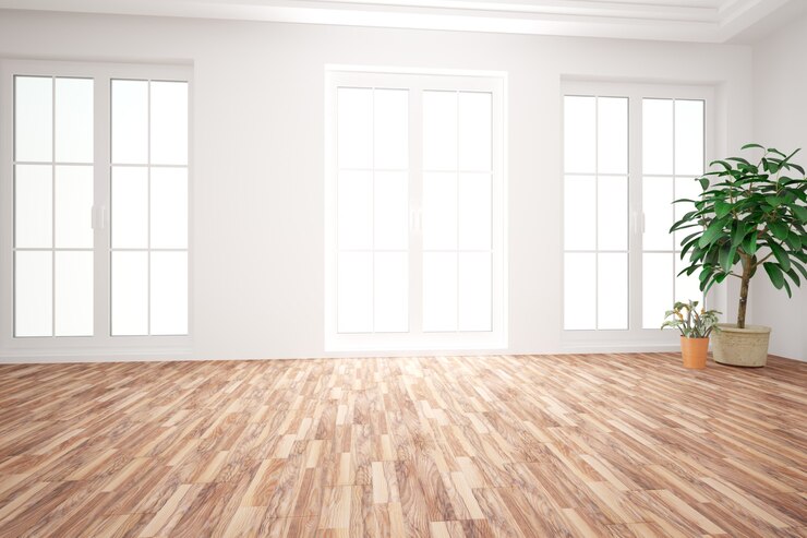 Modern interior design 3D illustration