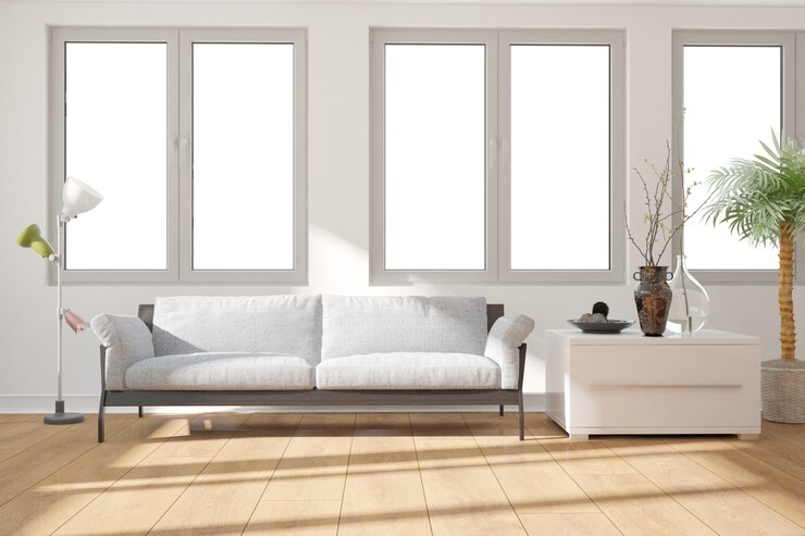 Modern interior design illustration
