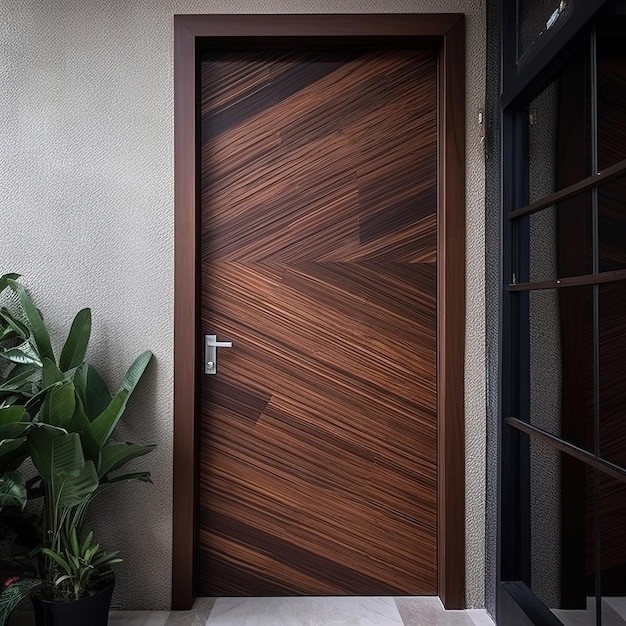 Photo modern interior door