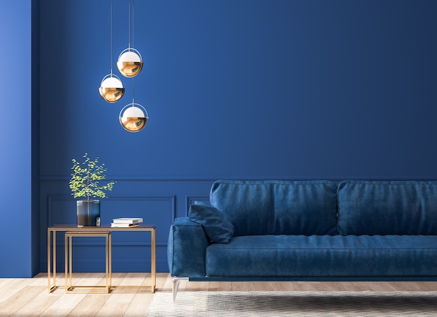 Photo modern interior living room furniture