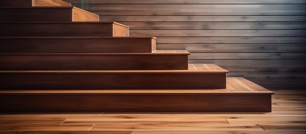 Modern interior staircase design in a house