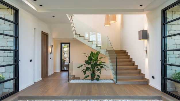 modern interior staircase design